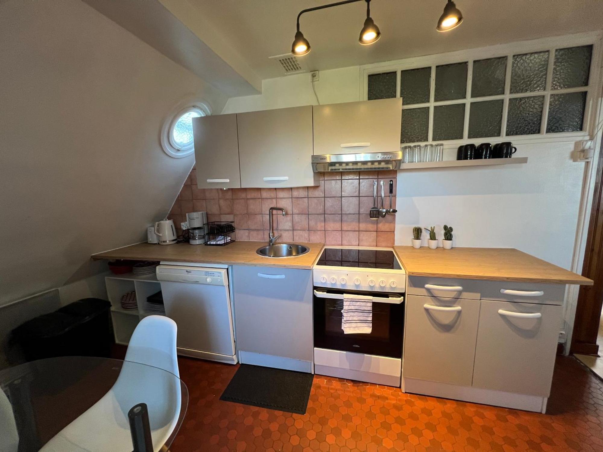 Spacieux Appartement Jardin, Bbq, Vue Sur Mer, Trouville Exteriér fotografie