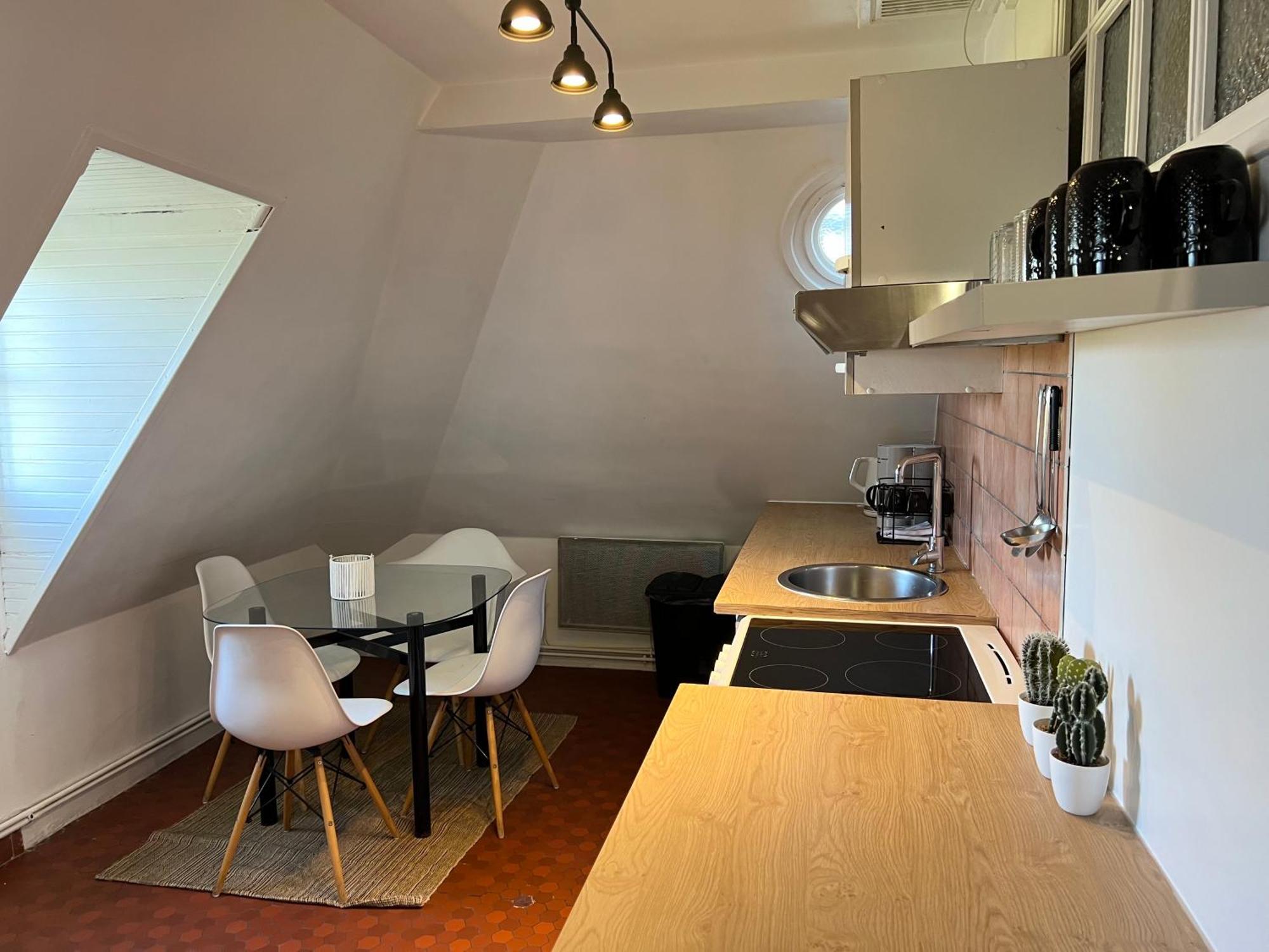 Spacieux Appartement Jardin, Bbq, Vue Sur Mer, Trouville Exteriér fotografie